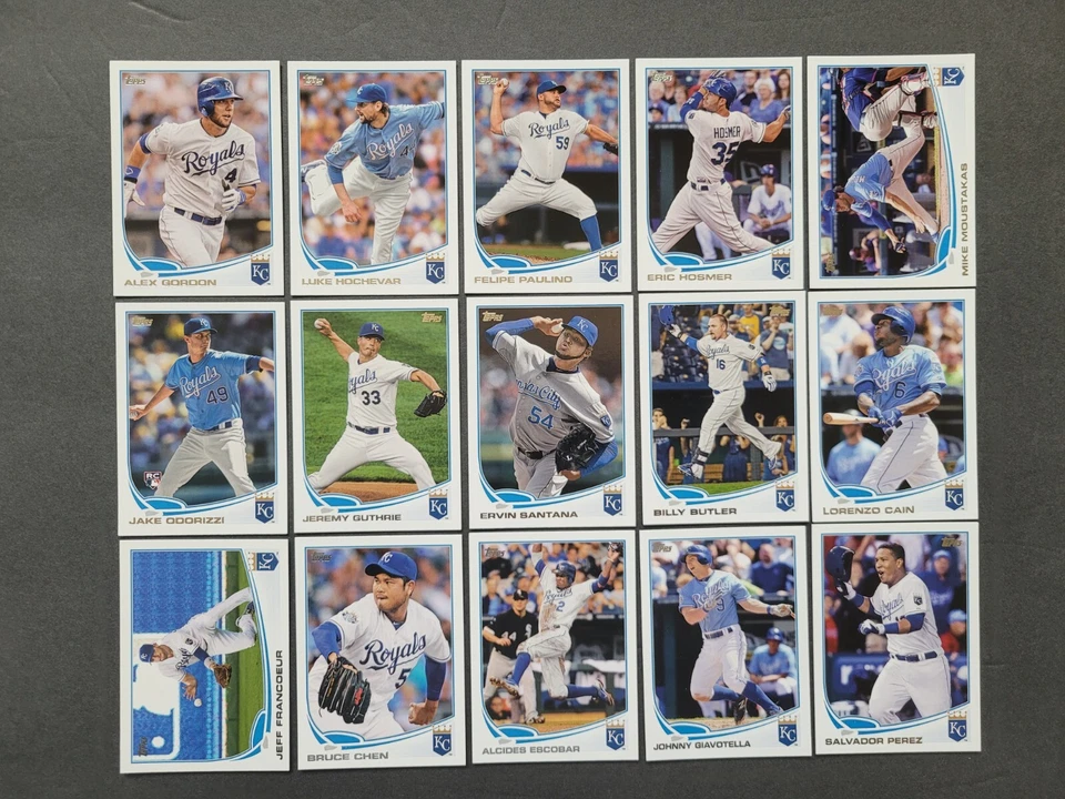 2013 TOPPS mini CARDS You Pick RedSox RAYS Rockie ROYALS Tigers TWINS WSox YANKS - Image 3 of 4
