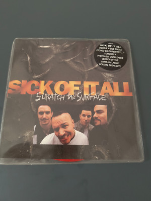 Sick Of It All   Scratch The Surface - 7'' Red Vinyl - 1994