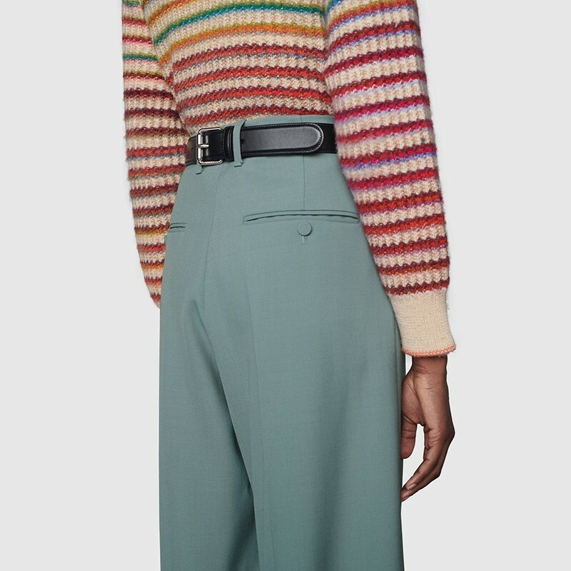 GUCCI ベルベット素材Aラインスカート ブラック 大人気 s-l400.png