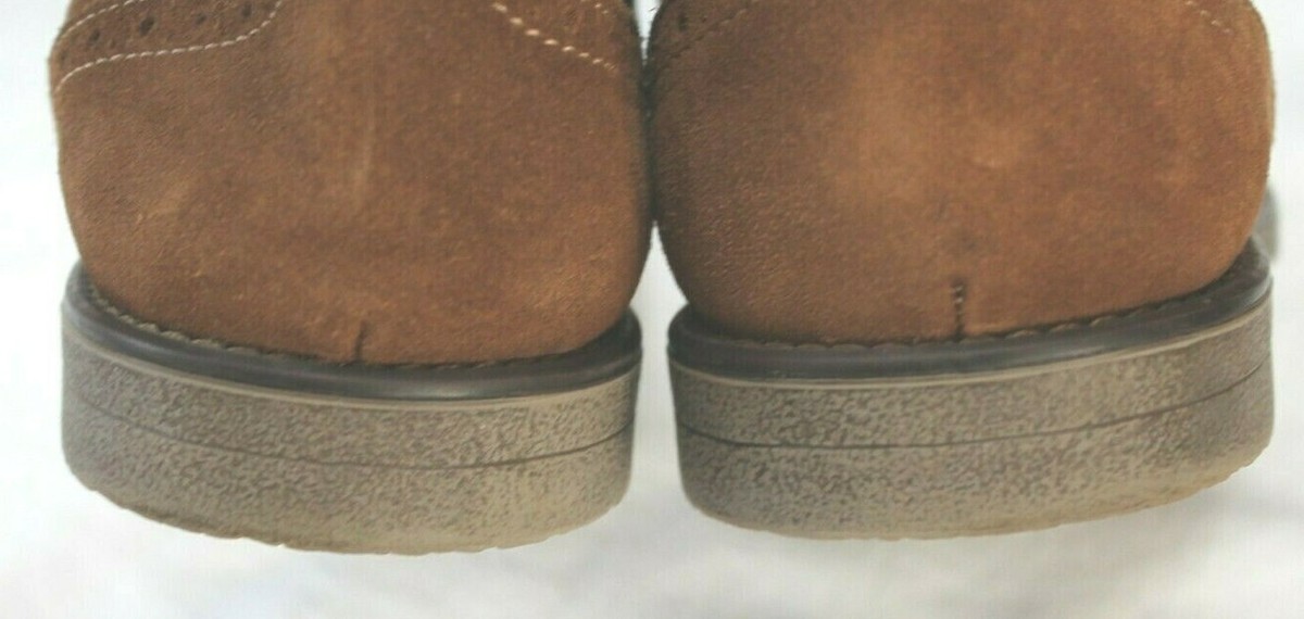 Joseph Abboud Robert Wing Tip Suede size 12 Joseph Abboud Suede Wingtip Dress Shoes for Men for sale | eBay main image 4