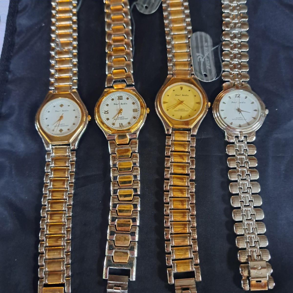 Paul Jardin Mens Watches Lot Of 4 Preowned Untested Never  display picture 1