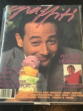 Graffiti magazine, Vol 3 No. 1, Pee Wee Herman, Paul Reubens, John Candy