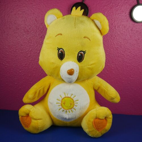 Care Bears Sunshine Bear Plush 2016 Funshine 11" Yellow Stuffed Animal KellyToy