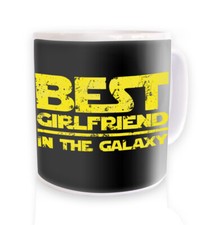 Valentines Day Mug Best Girlfriend In The Galaxy Sci Fi Lovers Present Geek Fun