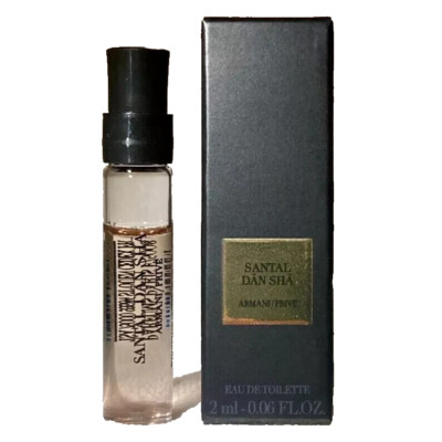 Armani Prive Santal Dan sha Samples 2ml/.06oz Brand New | eBay