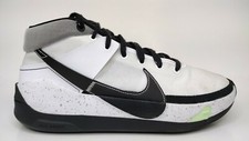 Nike KD13 TB "Pure Platinum" Men?s Sz 8.5 White Shoes Sneakers CK6017-100 GUC