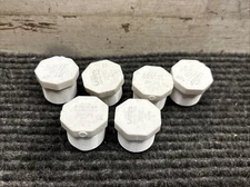 (LOT OF 6) Lasco USA SCH 40 D2466 PVCI 3/4" Threaded Plug
