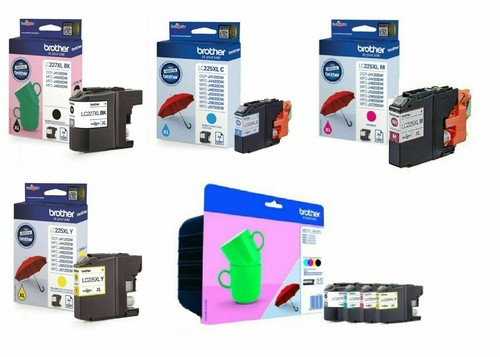 4 Cartouches D'encre Noire Compatibles Brother - Marque Go Inks, 16ml Chacune - Pour Modèles MFC-J4420DW, Etc.