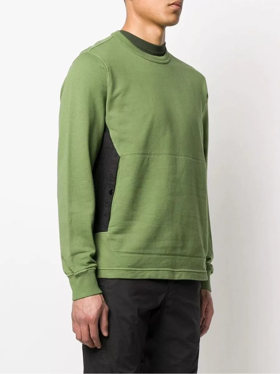 Stone island shop sweatshirt olive green