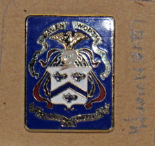 Vintage Military U.S. Army Command & General Staff College Enamel Pin 