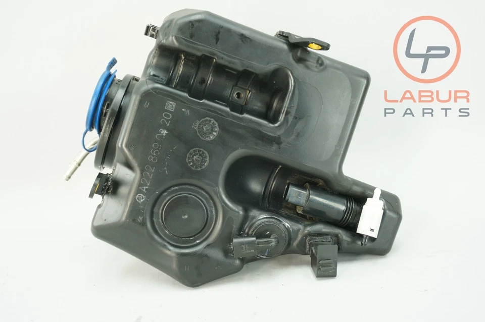 W222 14-21 梅赛德斯 S 级前挡风玻璃洗衣机水库罐瓶 C1636 — 第 3/4 张图片