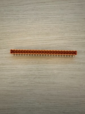 Lot of 20 WEIDMÜLLER 1581080000 TERM BLOCK HDR 24POS 90DEG 5MM
