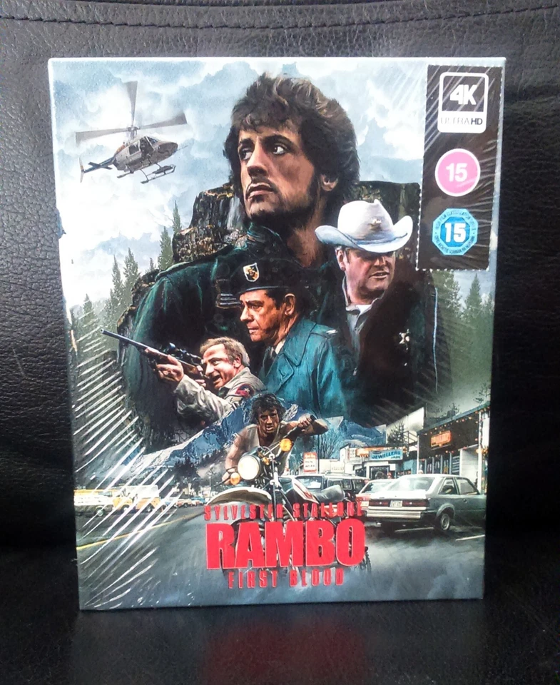 Rambo: First Blood - Zavvi Slipcase Edition 4K UHD & Blu Ray Steelbook - NEW - Image 2 of 4