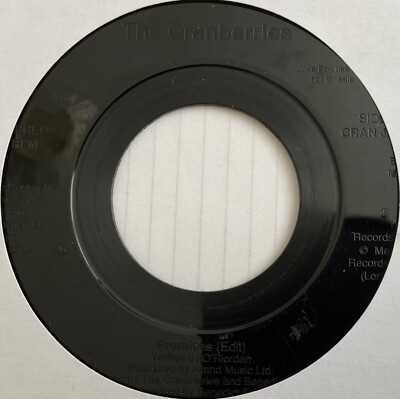 The Cranberries - Promises - 7  Vinyl Single Jukebox