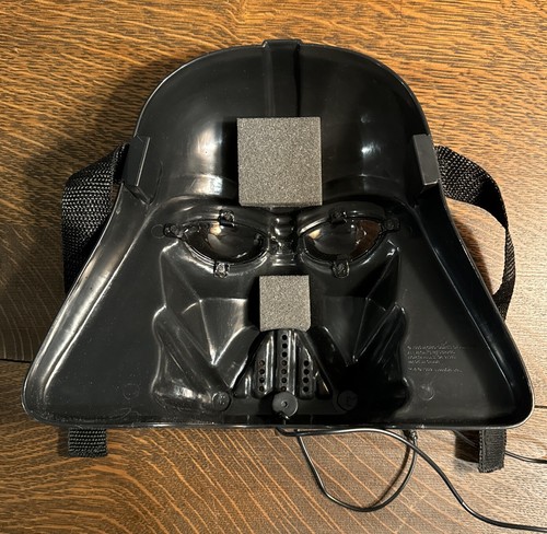 VTG Star Wars Darth Vader Power Talker Voice Changing Mask 1995 Tested - Picture 5 of 13