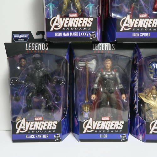 Marvel Legends Endgame Thanos BAF Ironman,Thor,IronSpider,Captain America,Rescu - Picture 2 of 39