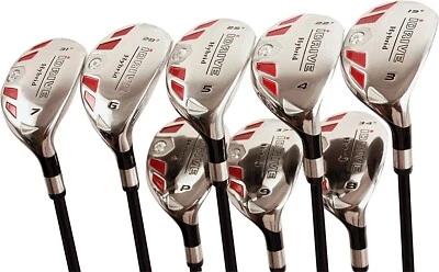 IDRIVE HYBRIDS IDRIVE Hybrid Rescue Iron Wood 3 4 5 6 7 8 9 PW SENIOR STEEL 3-PW NEW SET