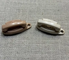 2 The Princess Phone Keychain Vintage 1950s Tupperware Bell Telephone