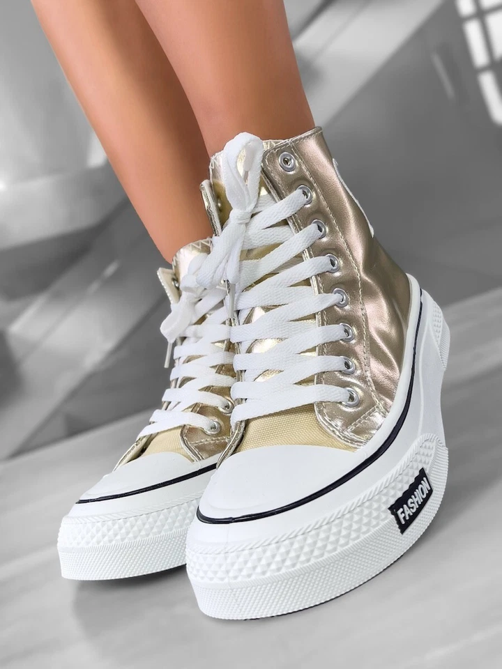 Seastar Original Iconic Zapatillas altas Botas Oro 40 - Imagen 3 de 4