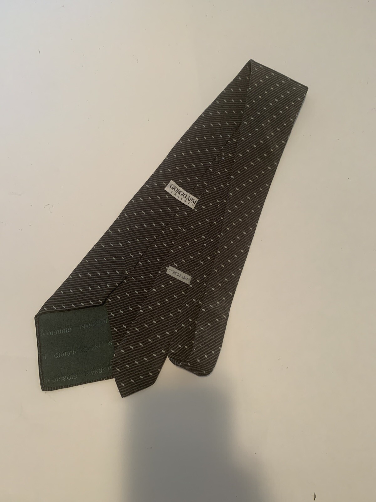 Giorgio Armani Cravatte Silk Necktie Made In Ital… - image 1