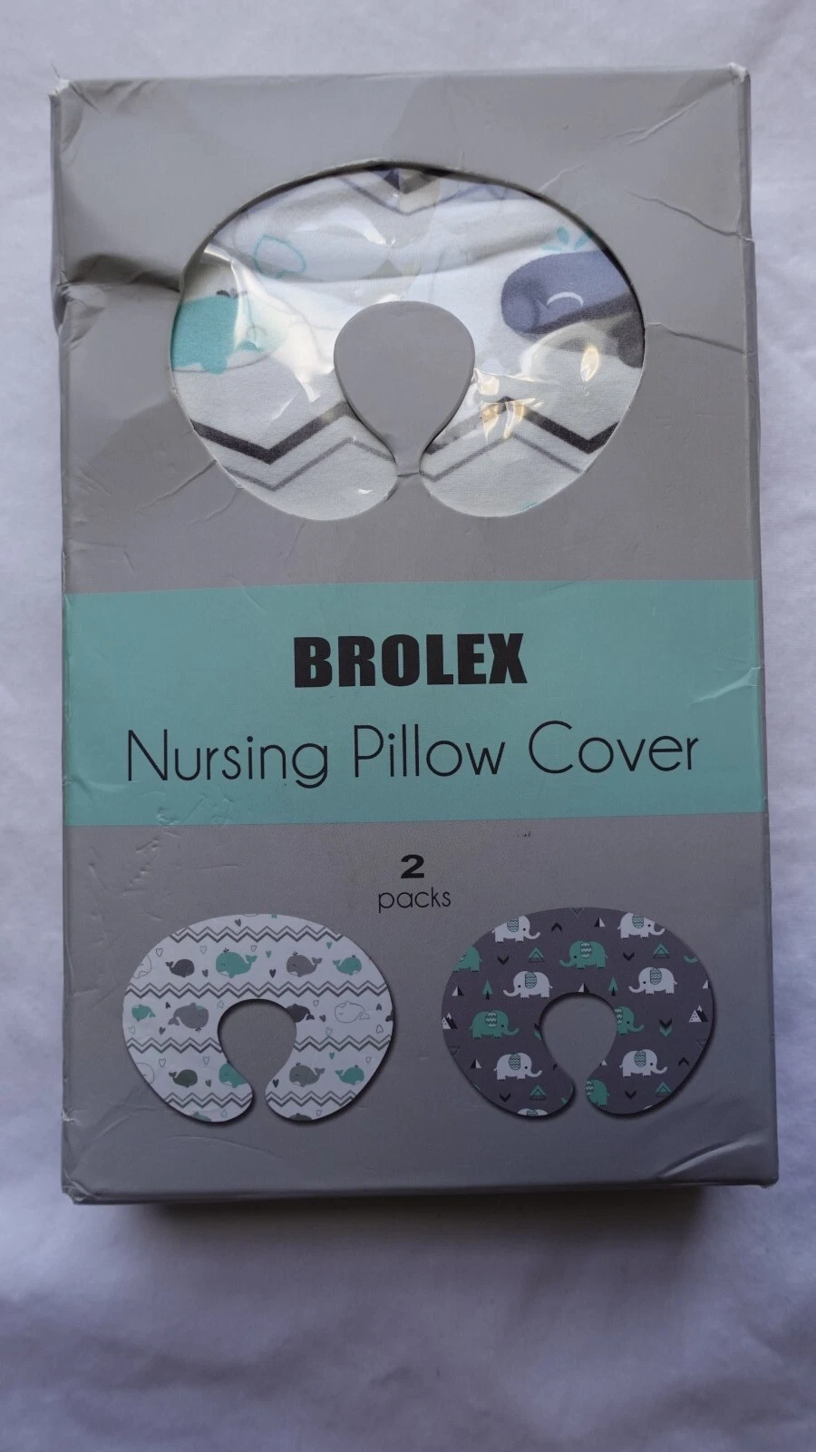 Brolex Stretchy Nursing Pillow Covers-2 Pack Brand New for boys
Opens in a new window or tab