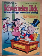 Porky ist Schweinchen Dick Nr.61 von 1974 - TOP Z0-1 TV-Comicheft Willms