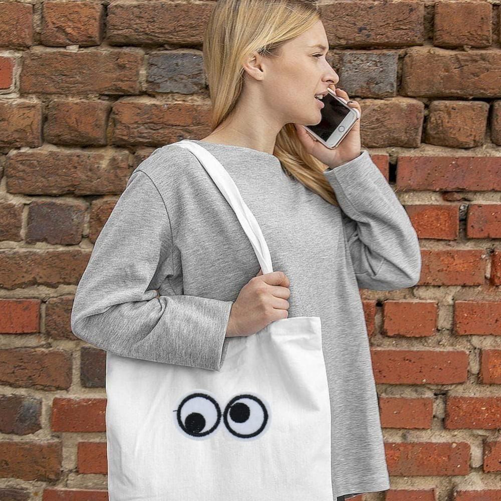 1.6 X 0.8 Inch Black/White Eye Patches Terylene Fabric Patches For