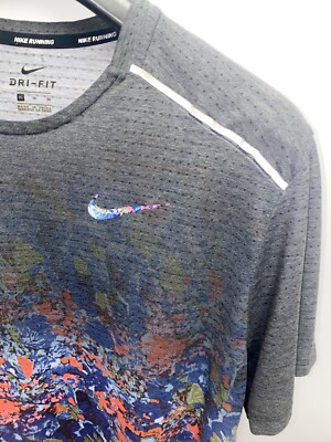 【タグ付き・未使用】NIKE RUNNING S/S TEE RIZE365 Nike Rise 365 Tokyo Japan Wild Run Marathon Running Shirt