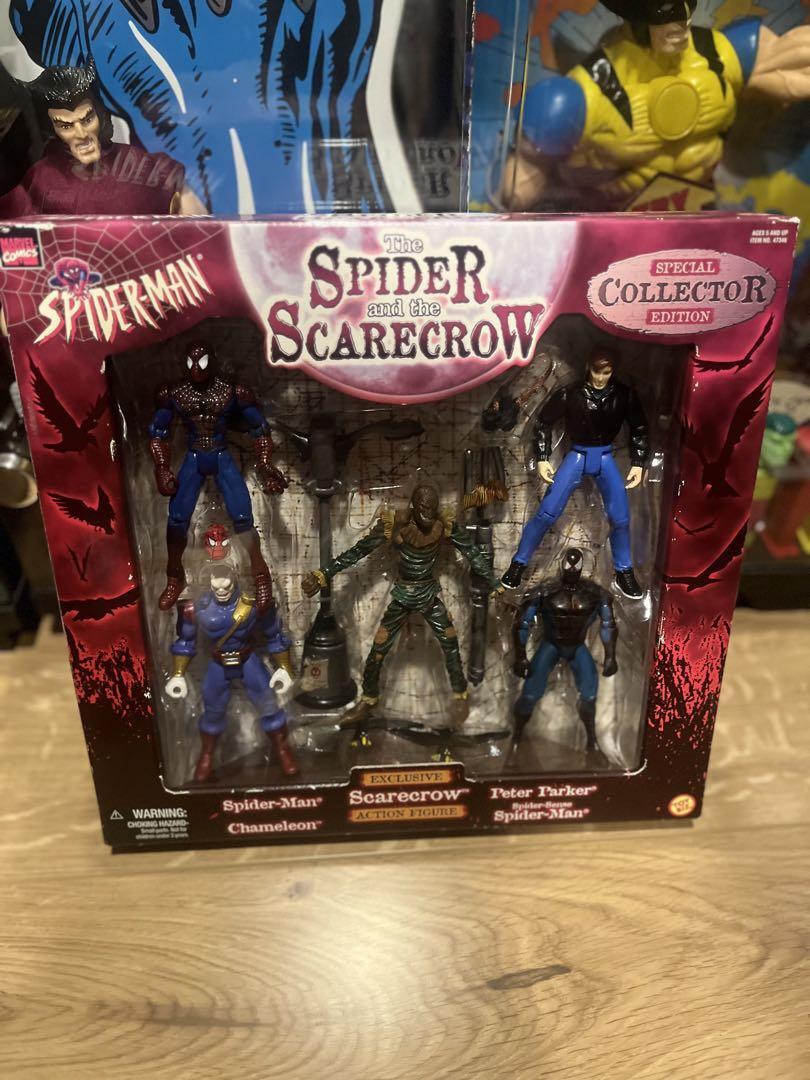 SPIDER MAN SCARECROWフィギュア TOYBIZ Marvel Comics Spider-Man The Spider And The Scarecrow