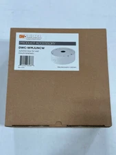 Junction box Side and front 3/4" for wall mounts and dual-sensor IP cameras wh