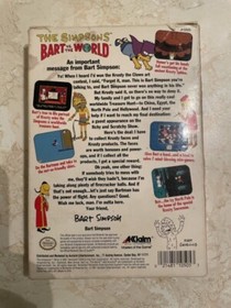 The Simpsons: Bart vs. the World (Nintendo Entertainment System 1991) NES In Box