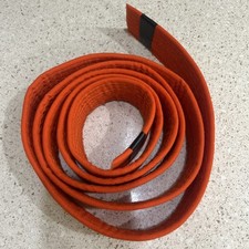 Martial Sports Double Wrap Karate/Taekwondo/Judo Belts - EUC Orange