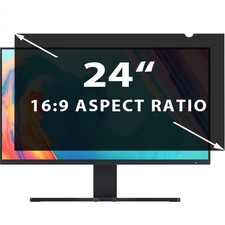 24 Inch Computer Privacy Screen Filter for 16:9 Widescreen Monitor - Privacy ...