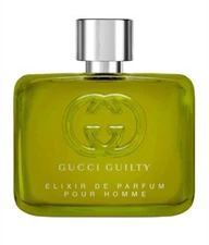 Gucci Guilty Elixir De Parfum Pour Homme 2 Oz 60 Ml New TST
