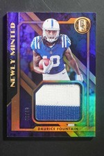 2018 Panini Gold Standard Daurice Fountain Newly Minted Patch /49 Colts DV1284