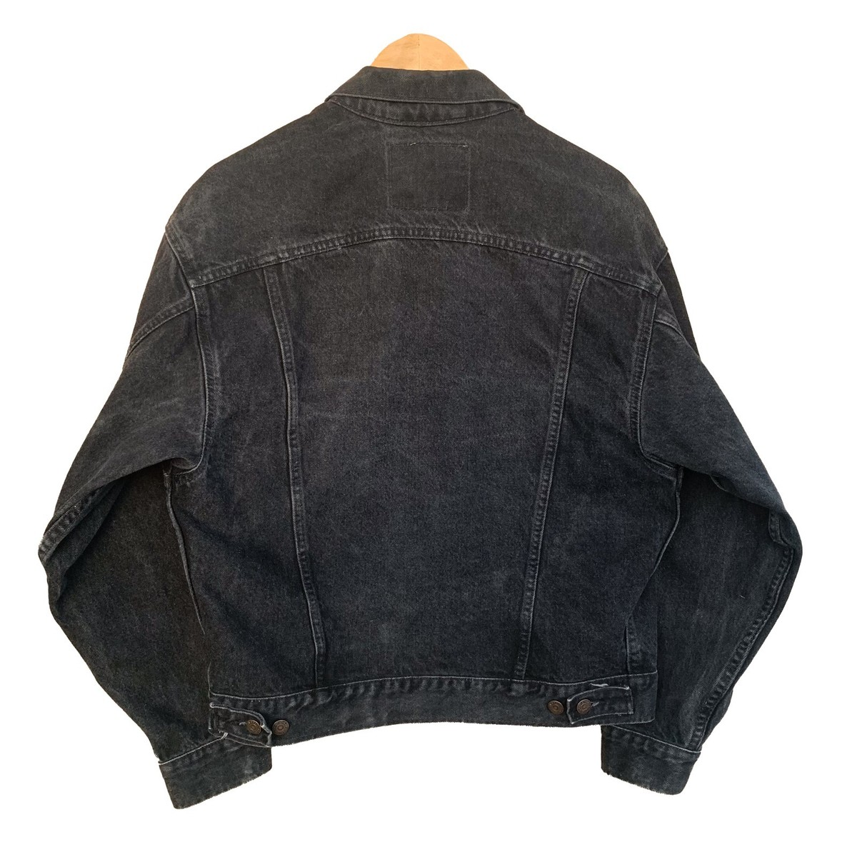90s USA製 LEVI'S 70507-4159 BLACK SIZE M 90s Levi's 70507-4159 Black Denim Jacket Made in U.S.A. 90