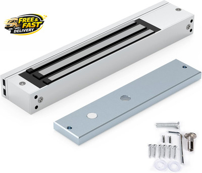 Magnetic Lock, 600LBS 280Kg Holding Force Electromagnetic Lock, DC
