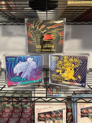 #ad Pokemon ETB Acrylic Display Case Elite Trainer Box Display Free Cleaning Cloth $17.48