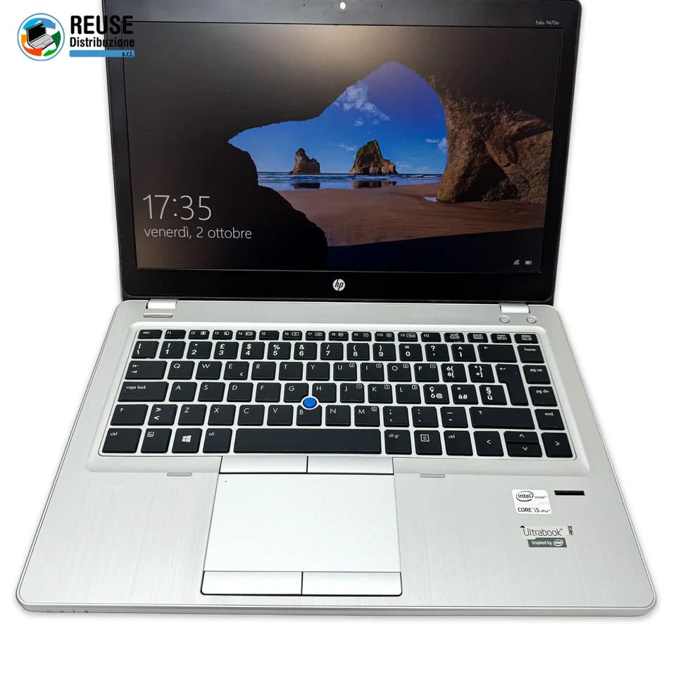 HP EliteBook Folio 9470m · i5-3437U · 8GB · 256GB, foto 1 di 5