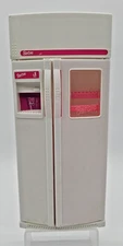 Barbie "So Much To Do!" Side by Side Kitchen Refrigerator Fridge 1994 Doll Size