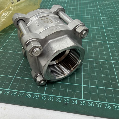 CE0035 Normet DN40 Stainless Steel Non Return Check Valve MOD.H CAT.II NOS - Foto 11 di 12