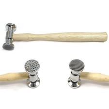 Hammer Dbl Sided Texture 10.74", Wood Handle, Head Width 2.66" NWOT