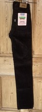 Levi&rsquo;s Vintage 1970s Brown Cord White Tab Jeans - Size 6-8 (marked size 10)