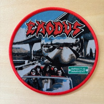 EXODUS - Impact is Imminent - Woven Sew On Patch