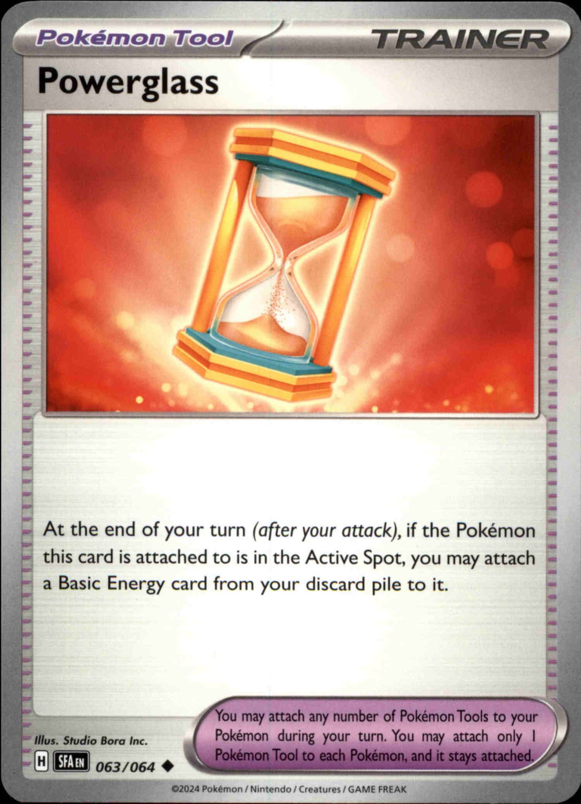 Powerglass - 063/064 Normal Uncommon SV: Shrouded Fable NM