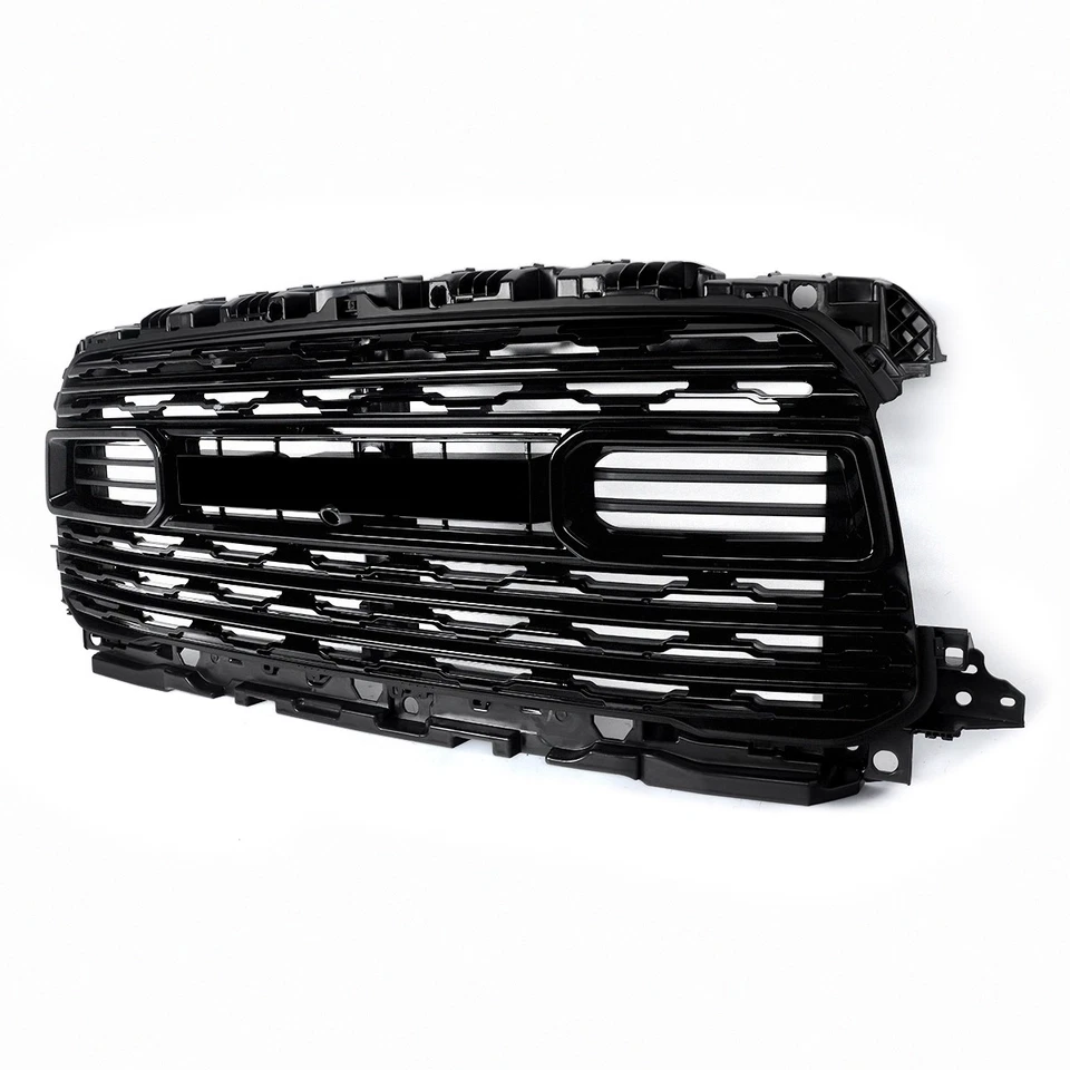 Diamond Black Front Bumper Grille Fits 2019 2020-2024 RAM 2500 3500 4500 Laramie Foto 4 de 4