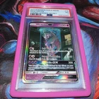 2017 Pokemon Sun and Moon Mewtwo GX Shining Legends Secret Rare PSA 7 NM!