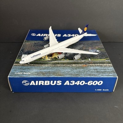 Phoenix Model 1:400 Lufthansa Airbus A340-600 D-AIHF Diecast Scale Airplane