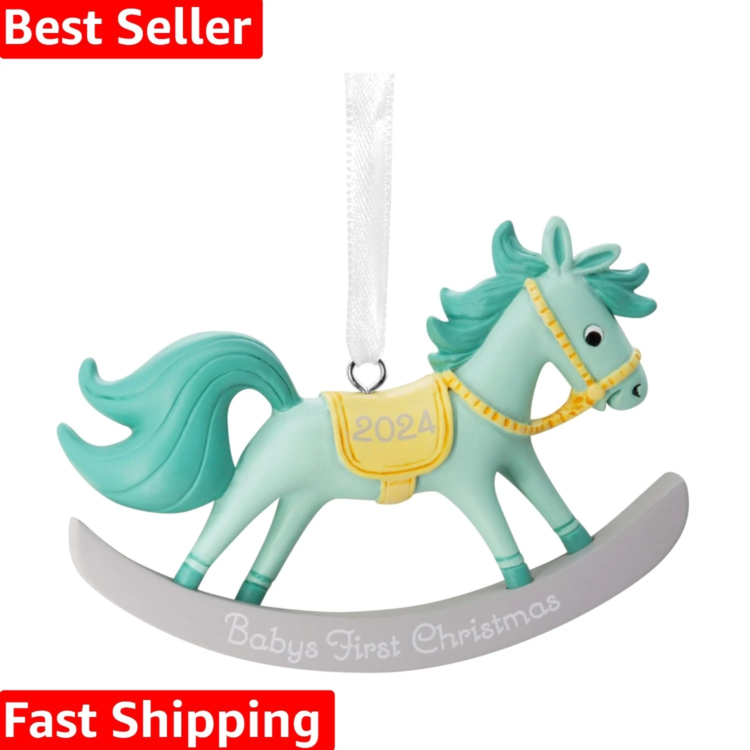 Rocking Horse Ornament - Thumbnail 3