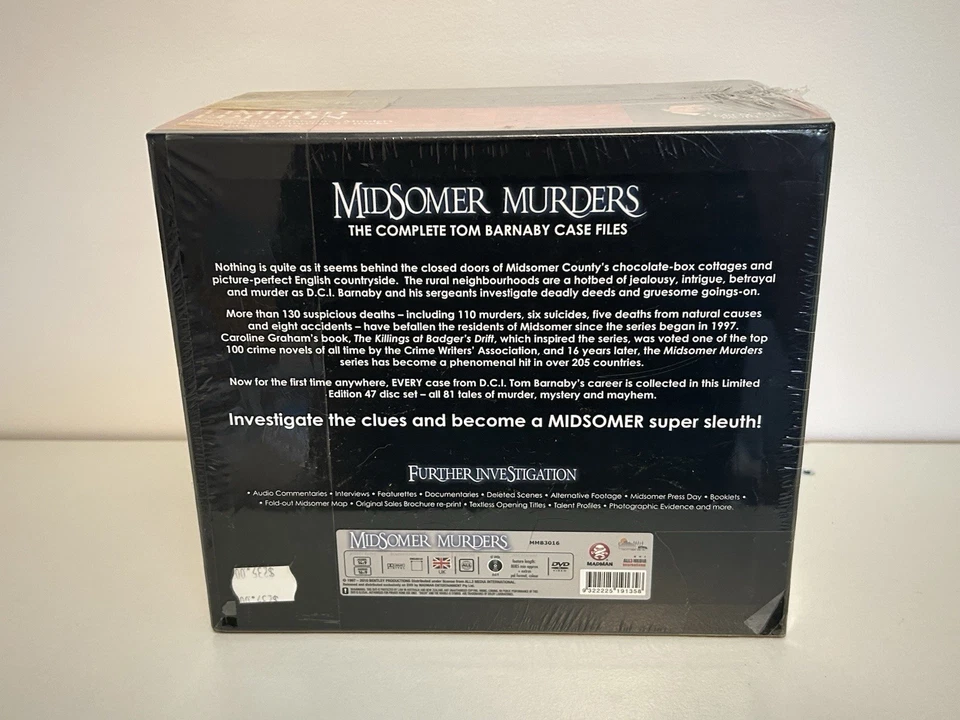 Midsomer Murders The Complete Tom Barnaby Case Files DVD Box Set Region ALL New - Image 3 of 4